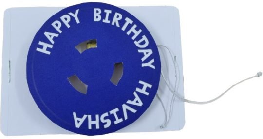 diy birthday wheel creation 黑色蕾丝