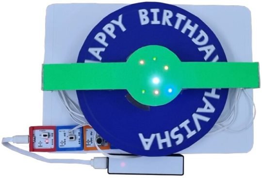 diy birthday wheel creation 黑色蕾丝