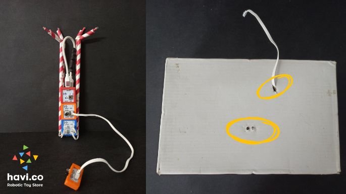 step 5 of making smart streetlight using ir sensor