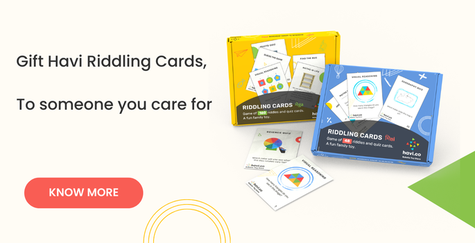havi riddling cards gift