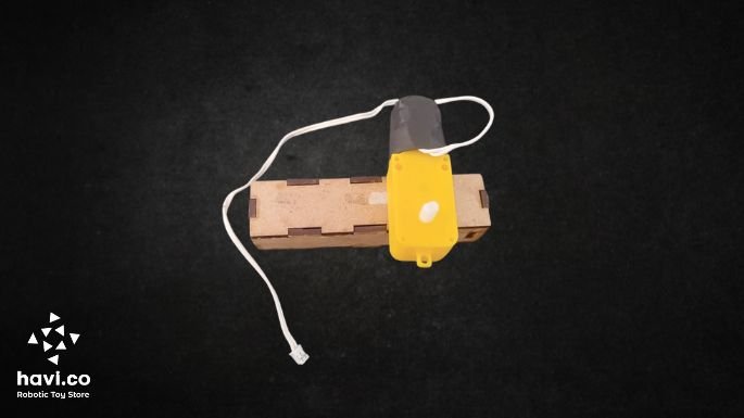 dc geared motor with powerbank