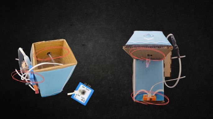 automatic water dispenser making step 15