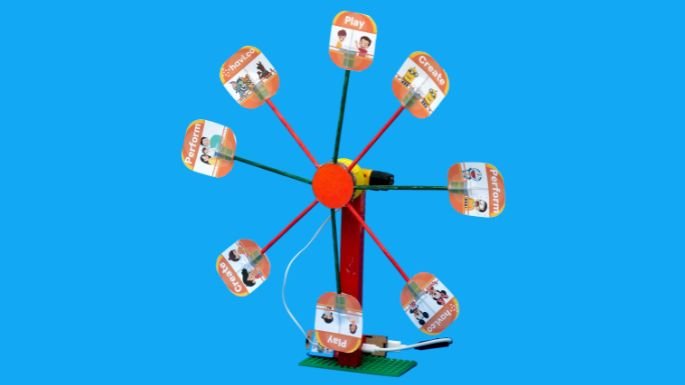DIY Ferris wheel
