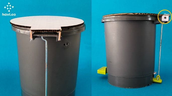smart dustbin making step 2.1