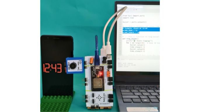 DIY Alarm clock using 依依视频ntroller